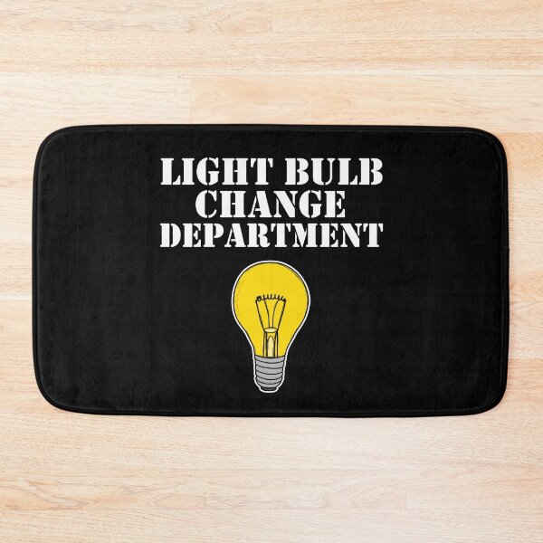 Item preview, Light Bulb Change Department Dad Joke Father's Day designed and sold by doodlerob.