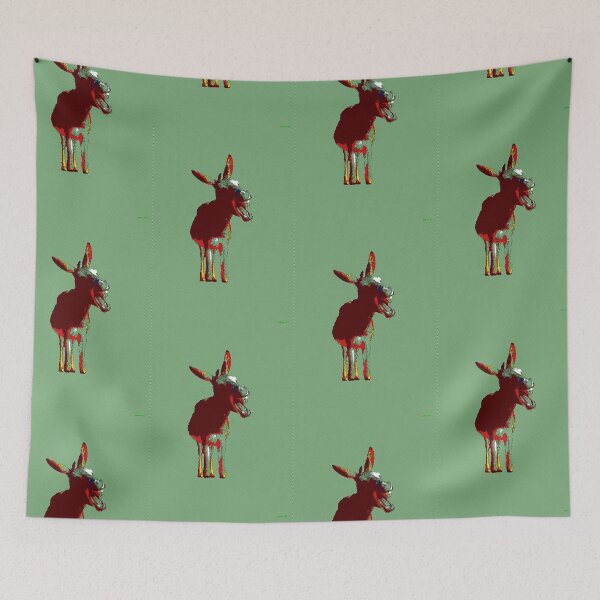 Item preview, Riendo burro pop art designed and sold by dELLaS-Ghoust.