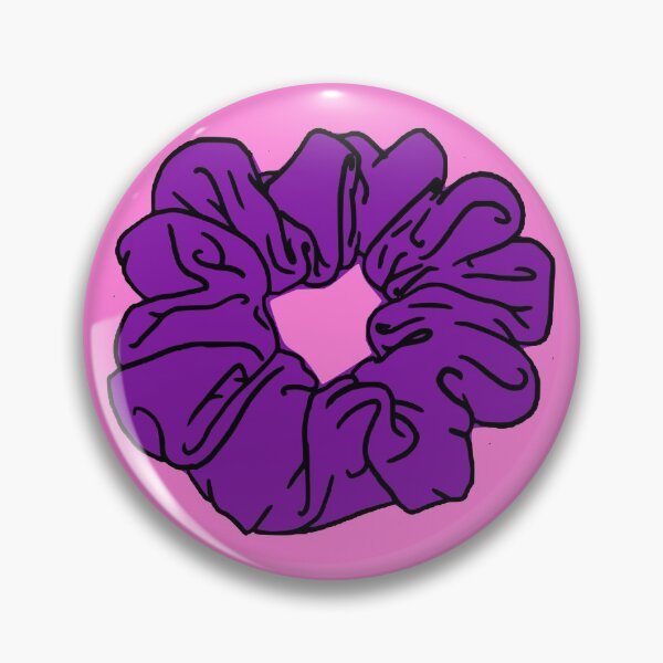 Item preview, Dark Purple Scrunchie Donut designed and sold by REApparelCo.