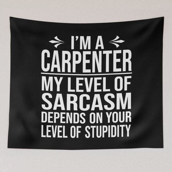 Item preview, carpenter saying funny carpenter gift designed and sold by alaechamlal.