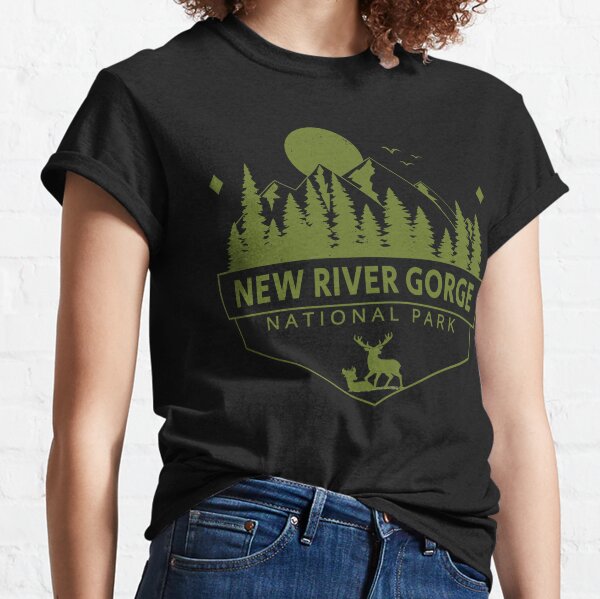 new river gorge national park tshirt