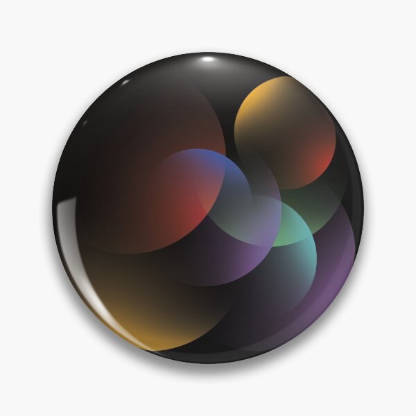 Item preview, intersecting circles and spheres of depth #2 designed and sold by Ricogfx.