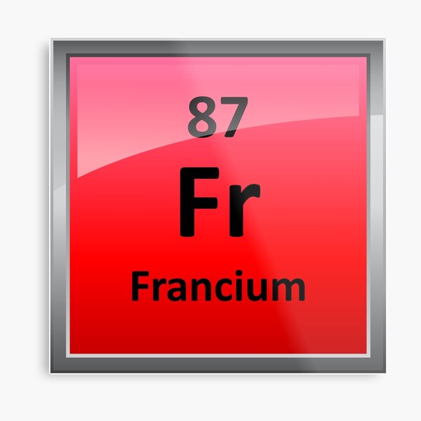 87 on outlet the periodic table