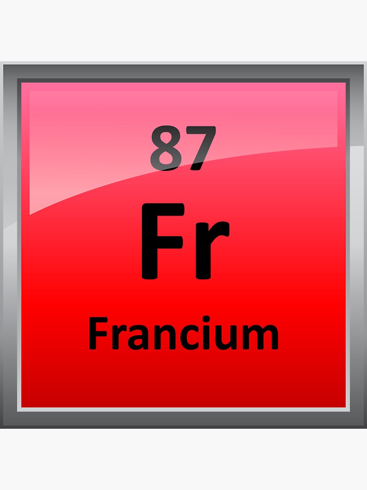 87 hotsell periodic table