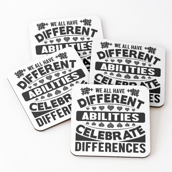 Item preview, We all have different abilities, celebrate differences designed and sold by SasKloset.