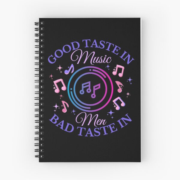 Item preview, Good taste in music, Bad taste in men designed and sold by Lekrock.