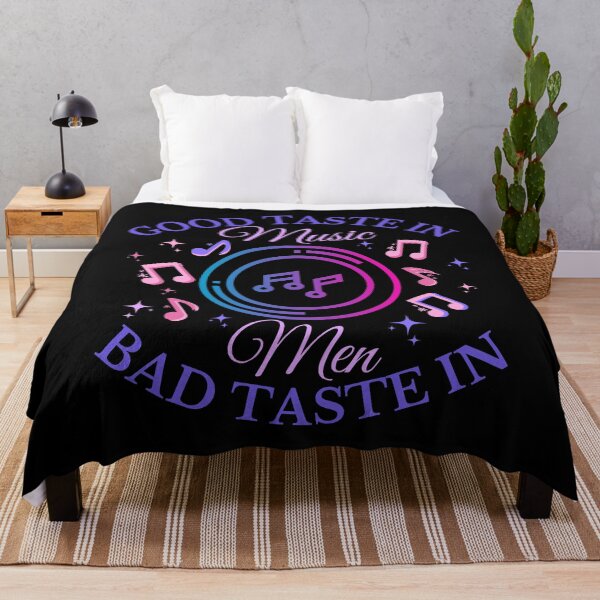 Item preview, Good taste in music, Bad taste in men designed and sold by Lekrock.