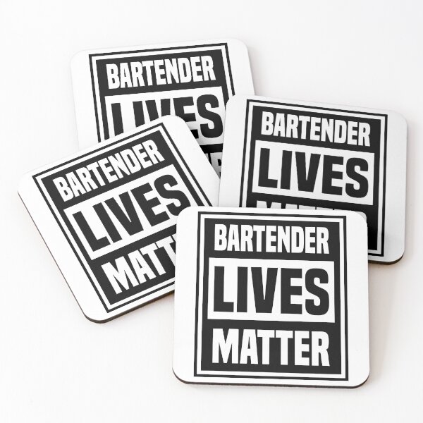 Item preview, Bartender Lives Matter designed and sold by SasKloset.