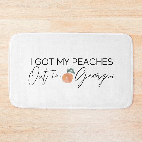 Item preview, I got my peaches out in georgia sticker designed and sold by brookehend.