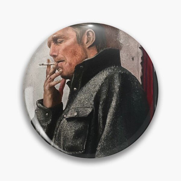Item preview, Mads Mikkelsen Smoking Painting designed and sold by DanaRenae.