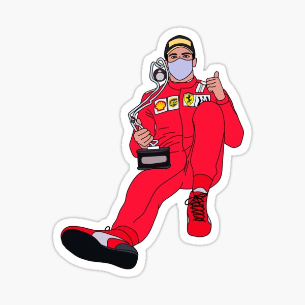 Carlos Sainz- Monaco Sticker