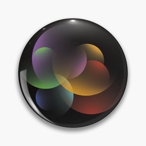 Item preview, intersecting circles and spheres of depth #3 designed and sold by Ricogfx.