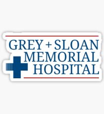 Grey + Sloan Memorial Hospital Sticker