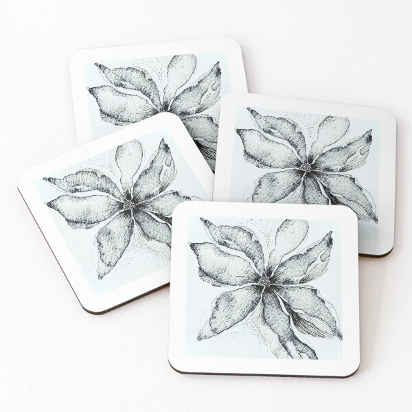 Item preview, The Flower tale.-water color with ink designed and sold by Mmg6680.
