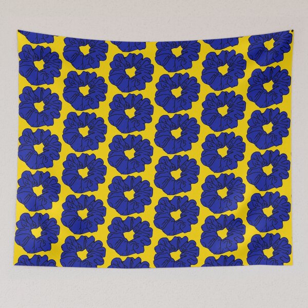 Item preview, Navy Blue Scrunchie Donut designed and sold by REApparelCo.