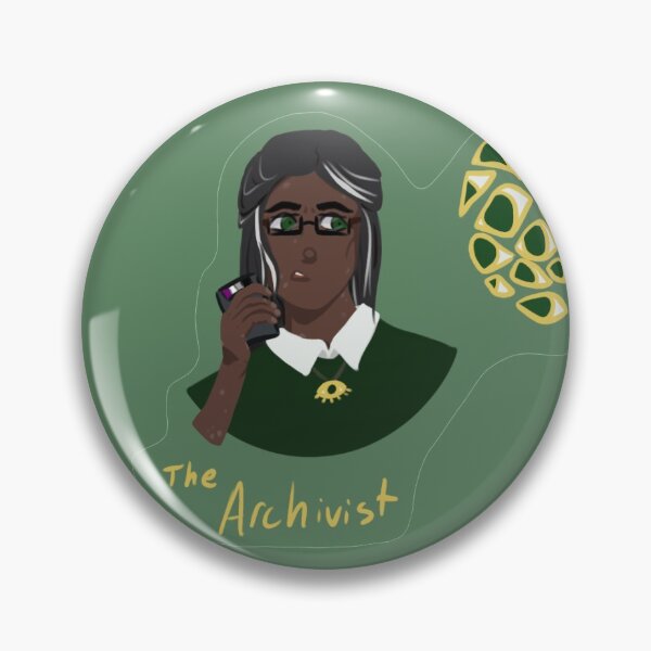 Item preview, Asexual Jarchivist Knows All - Green designed and sold by simonemushroom.