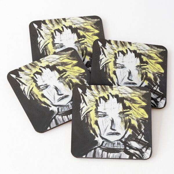 Item preview, Cloud Strife Pop Art, Acrylics on Canvas designed and sold by RadicalGaymer.