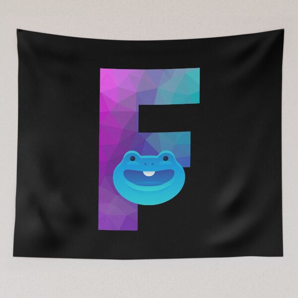 Item preview, LETTER F FOR FROG designed and sold by TeyMank.
