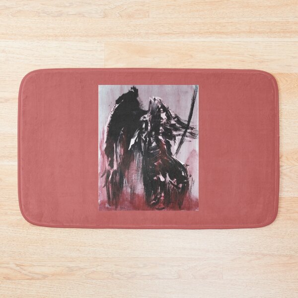Item preview, Sephiroth in Flames Pop Art, Acrylics on Canvas designed and sold by RadicalGaymer.