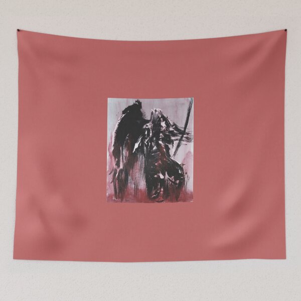 Item preview, Sephiroth in Flames Pop Art, Acrylics on Canvas designed and sold by RadicalGaymer.