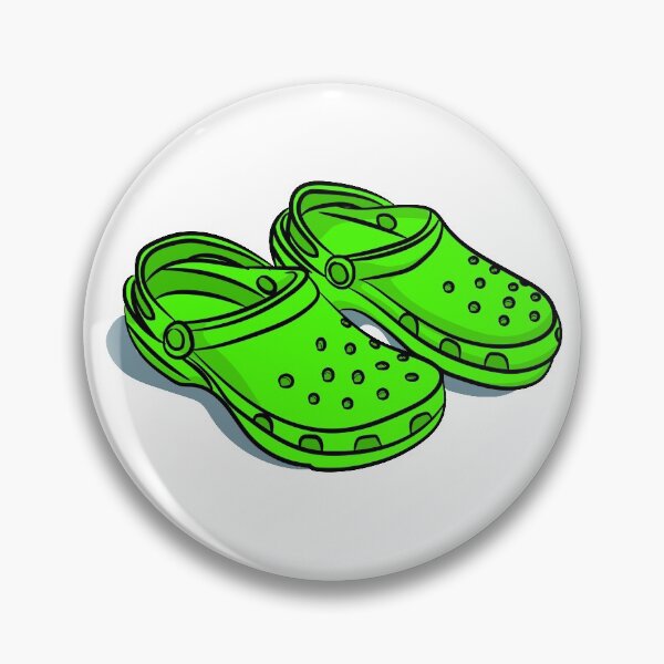 Item preview, Zapato Crocs verde intenso designed and sold by the_ graphicsgal.