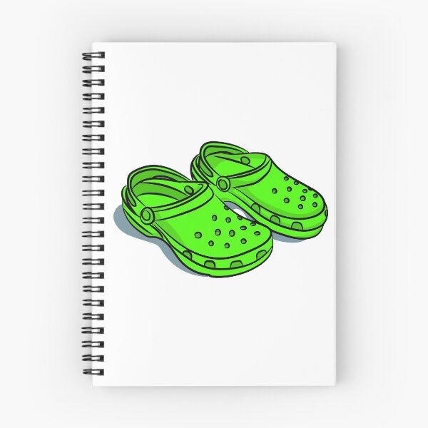 Item preview, Hot Green Crocs Shoe  designed and sold by the_ graphicsgal.
