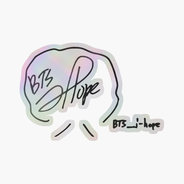 BTS J-hope signature