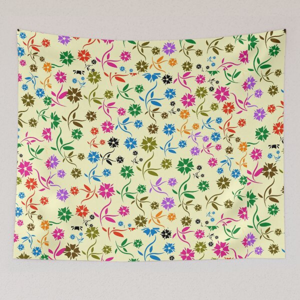 Item preview, Colorful Floral Pattern designed and sold by Kodexstore.