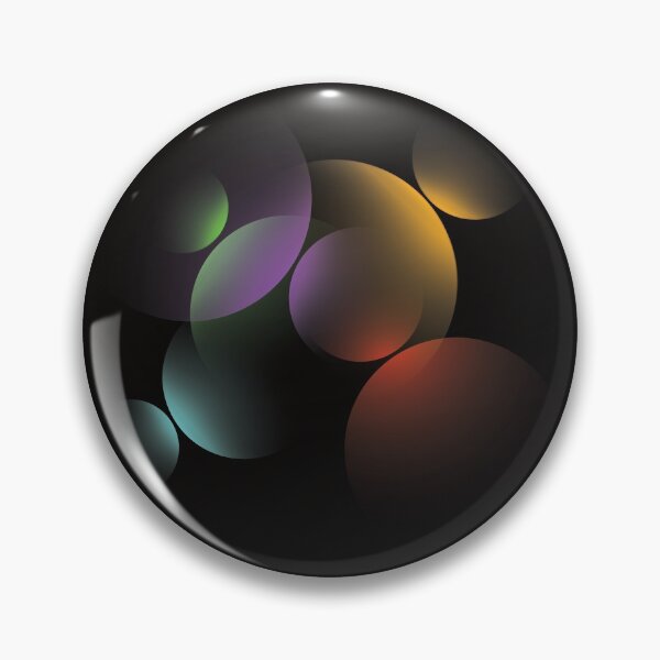 Item preview, intersecting circles and spheres of depth #4 designed and sold by Ricogfx.