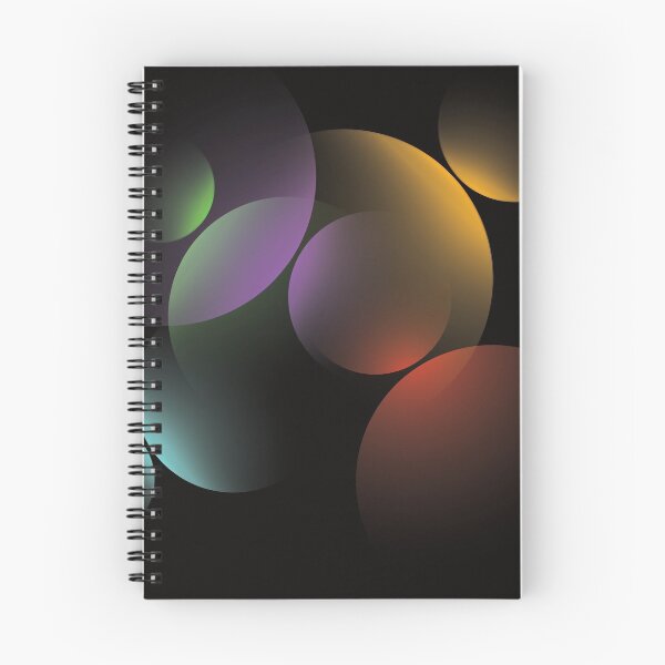 Item preview, intersecting circles and spheres of depth #4 designed and sold by Ricogfx.