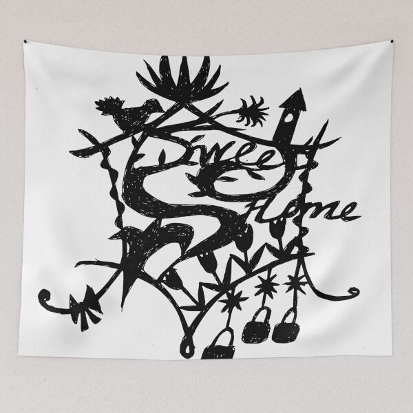 Item preview, My home is the best place to live designed and sold by bonnashejve.