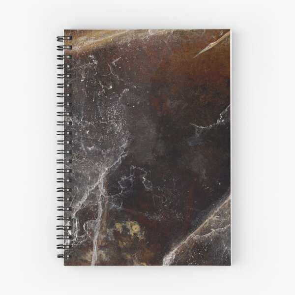 Item preview, Black and burnt brown marble print designed and sold by HadeeeeL.