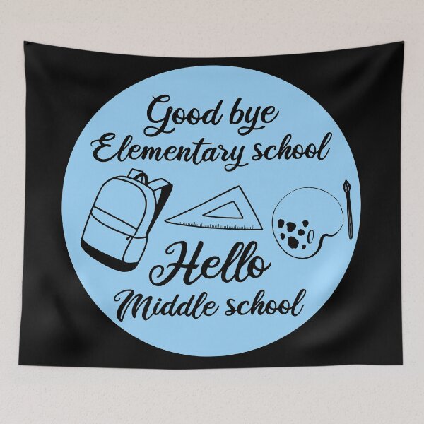 Item preview, Hello middle school graduation elementary school designed and sold by GoranDesign.
