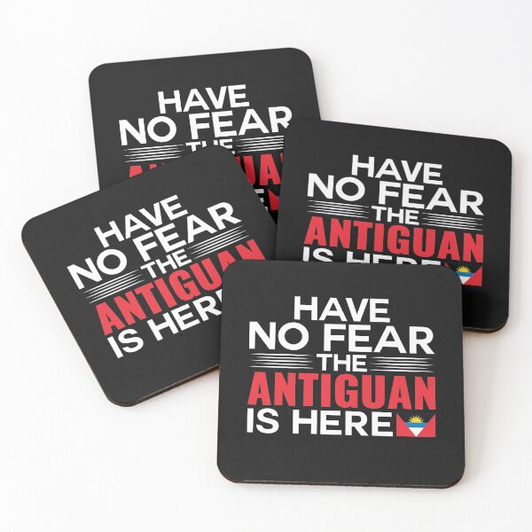 Item preview, Have No Fear The Antiguan Is Here  Patriotic Design designed and sold by obedtheartist.