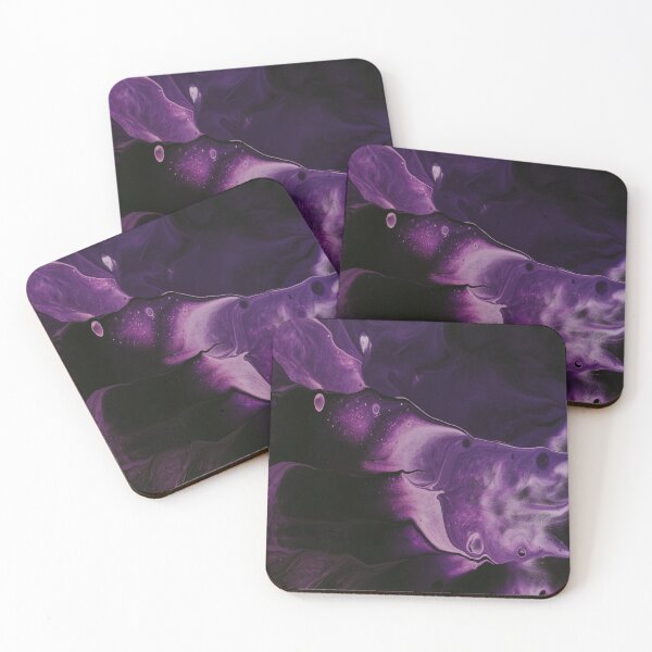 Item preview, Purple Black Abstract Act designed and sold by BEyourself be.