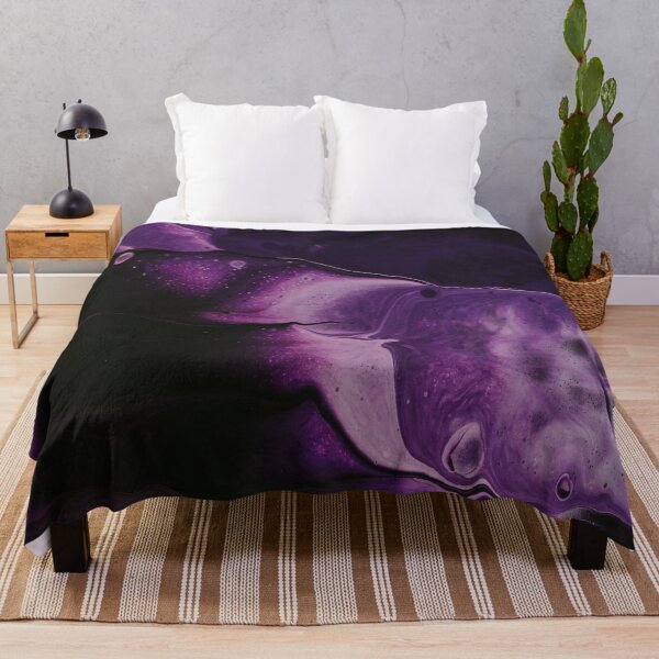 Item preview, Purple Black Abstract Act designed and sold by BEyourself be.
