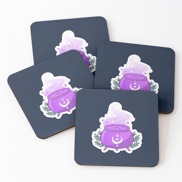 Item preview, Celestial purple witches' cauldron designed and sold by WildOverload.