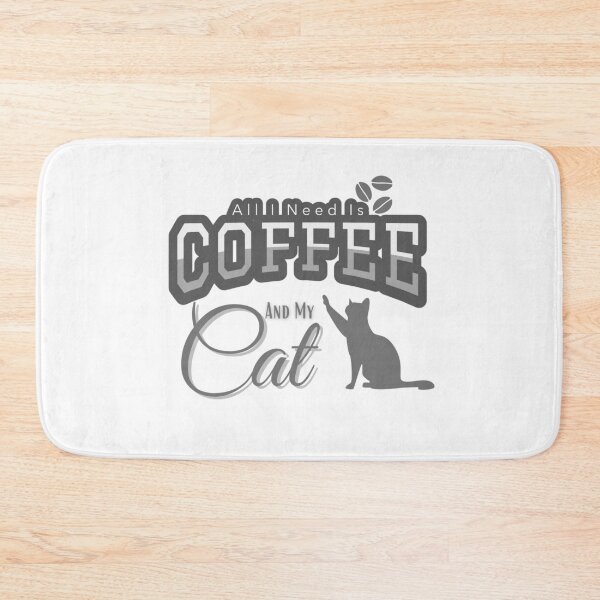 Item preview, All I Need Is Coffee And My Cat designed and sold by Magic Touch  ⭐⭐⭐⭐⭐.