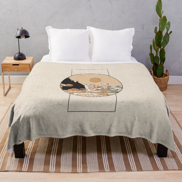 Item preview, Flowerpot Island Landscape Line Art designed and sold by VivtheFish.