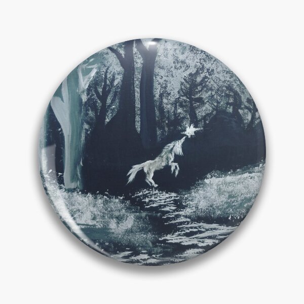 Item preview, Unicorn Forest, Gesso on Canvas designed and sold by RadicalGaymer.