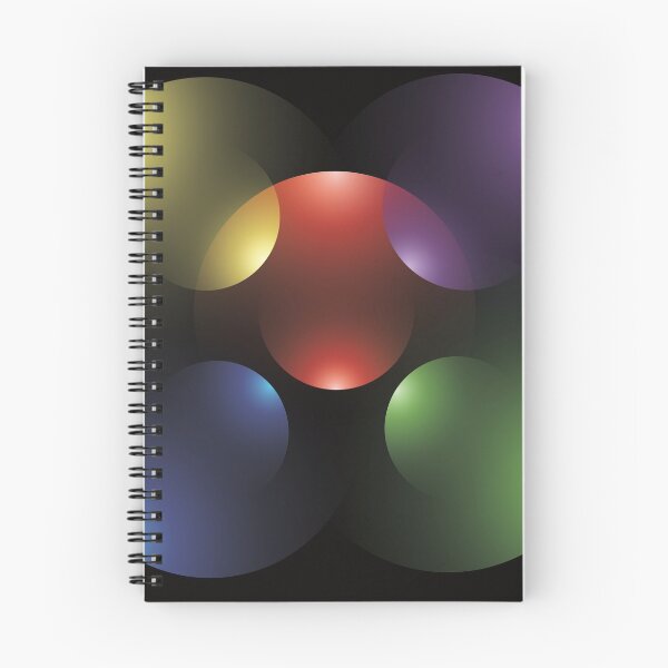 Item preview, intersecting circles and spheres of depth #5 designed and sold by Ricogfx.