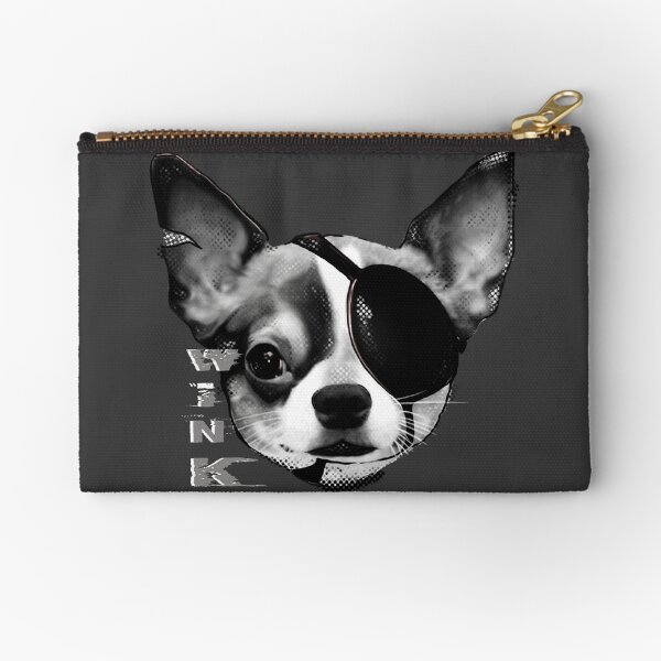 Wink Chihuahua Cruella Zipper Pouch