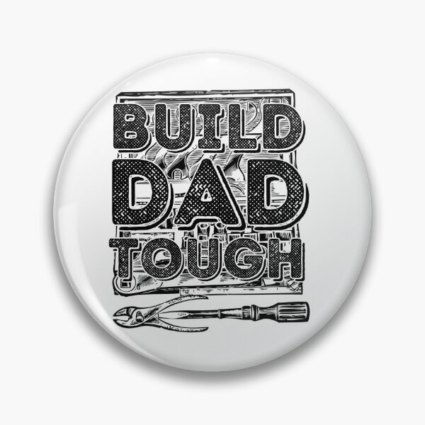 Item preview, Built Dad Tough designed and sold by Mixture-DESIGN.