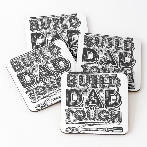 Item preview, Built Dad Tough designed and sold by Mixture-DESIGN.