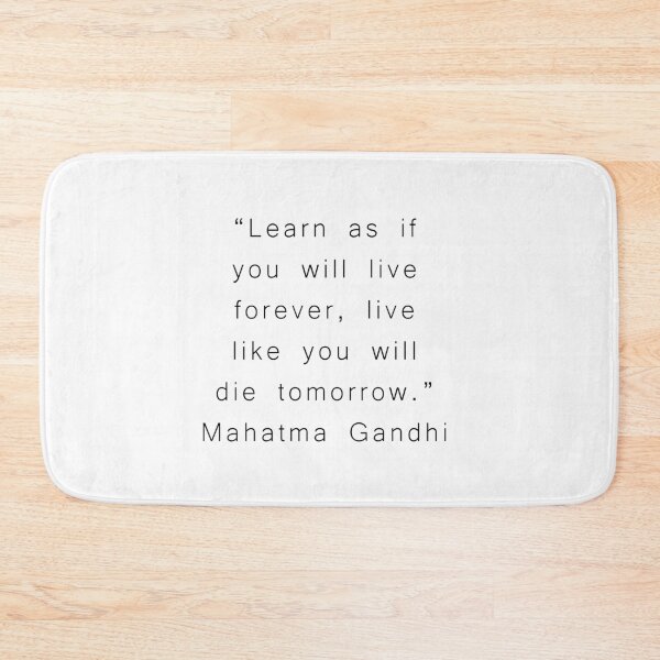 Item preview, Motivational quote by mahatma ghandi designed and sold by m4xi88.