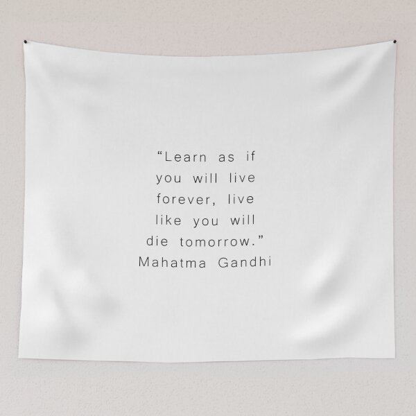 Item preview, Motivational quote by mahatma ghandi designed and sold by m4xi88.