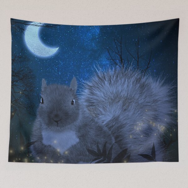 Item preview, Animal Charity: Grey Squirrel - Digital Painting designed and sold by DoggoTankDesign.