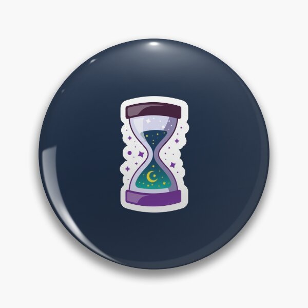 Item preview, Celestial purple hourglass with moon designed and sold by WildOverload.