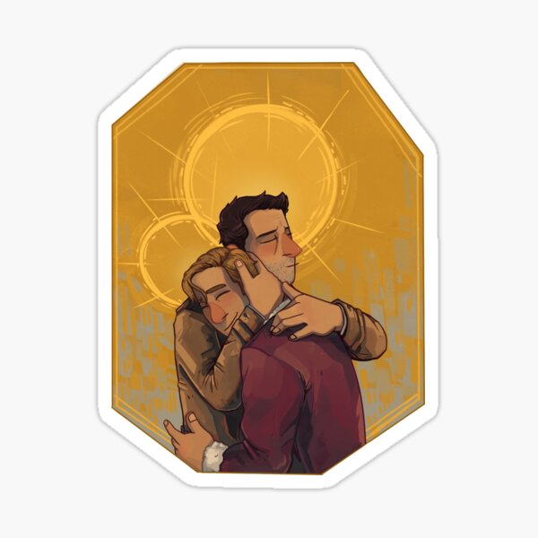 The Father The Son Sticker