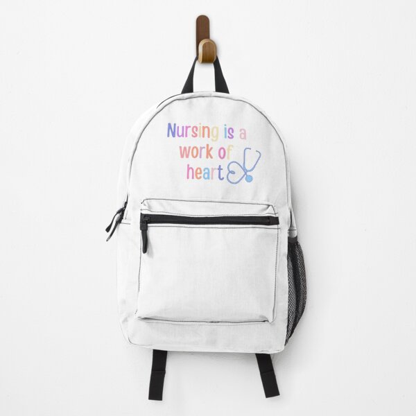 Item preview, Nursing is a work of heart - nurse gift/present #1 designed and sold by PickaSticka.
